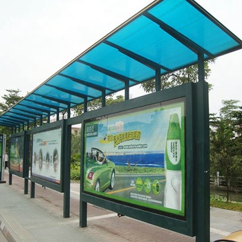 耐力板公交站臺優勢