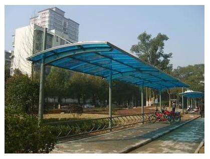 小區(qū)陽(yáng)光板雨棚
