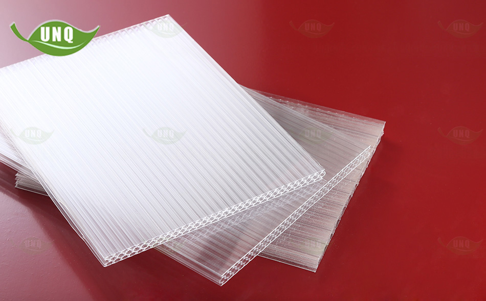 優尼科蜂窩型透明陽光板圖片