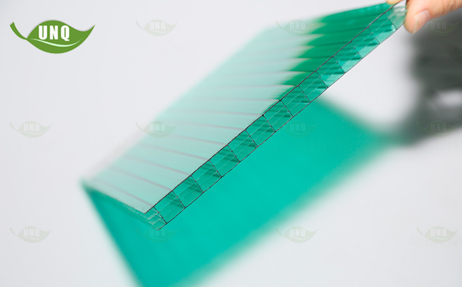 優尼科四層草綠陽光板